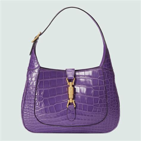 sac gucci jackie vintage|gucci jackie 1961 in crocodile.